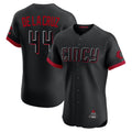 Odoa C.Reds #44 Elly De La Cruz Player Black City Connect Limited Elite Home Stitched Jerseys
