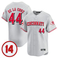 Odoa C.Reds #44 Elly De La Cruz Player Gray Vapor Premier Limited Home Stitched Jerseys