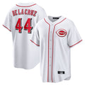 Odoa C.Reds #44 Elly De La Cruz Player White Game Home Stitched Jerseys