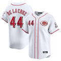 Odoa C.Reds #44 Elly De La Cruz Player White Home Limited Stitched Jerseys