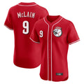 Odoa C.Reds #9 Matt McLain Player Red Limited Elite Home Game Stitched Jerseys