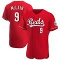 Odoa C.Reds #9 Matt McLain Player Red Limited Elite Home Stitched Jerseys
