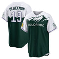 Odoa C.Rockies #19 Charlie Blackmon Player Green City Connect Home Game Stitched Jerseys