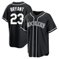Odoa C.Rockies #23 Kris Bryant Player Black Fashion Out Home Game Stitched Jerseys
