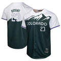 Odoa C.Rockies #23 Kris Bryant Player Green City Connect Limited Home Game Stitched Jerseys
