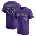 Odoa C.Rockies #23 Kris Bryant Player Purple Limited Elite Home Stitched Jerseys