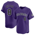 Odoa C.Rockies #8 Ryan Ritter Player Purple Limited Home Stitched Jerseys