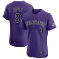 Odoa C.Rockies #9 Brenton Doyle Player Purple Limited Elite Home Stitched Jerseys