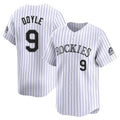 Odoa C.Rockies #9 Brenton Doyle Player White Limited Home Stitched Jerseys