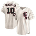 Odoa C.White Sox #10 Chase Meidroth Player Cream Cooperstown Collection Limited Home Stitched Jerseys