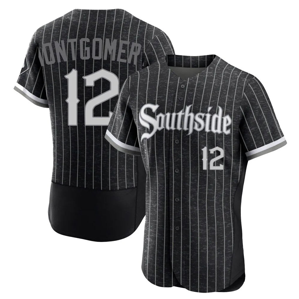 Odoa C.White Sox #12 Colson Montgomery Player Black City Connect Limited Elite Home Stitched Jerseys