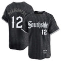 Odoa C.White Sox #12 Colson Montgomery Player Black City Connect Limited Home Stitched Jerseys