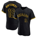 Odoa C.White Sox #12 Colson Montgomery Player Black Snake Skin City Limited Elite Home Stitched Jerseys