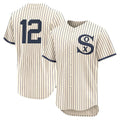 Odoa C.White Sox #12 Colson Montgomery Player Cream Field of Dreams Limited Elite Home Stitched Jerseys