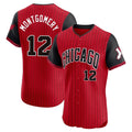 Odoa C.White Sox #12 Colson Montgomery Player Red City Connect Limited Elite Home Stitched Jerseys