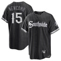 Odoa C.White Sox #15 Sean Newcomb Player Black City Connect Home Game Stitched Jerseys