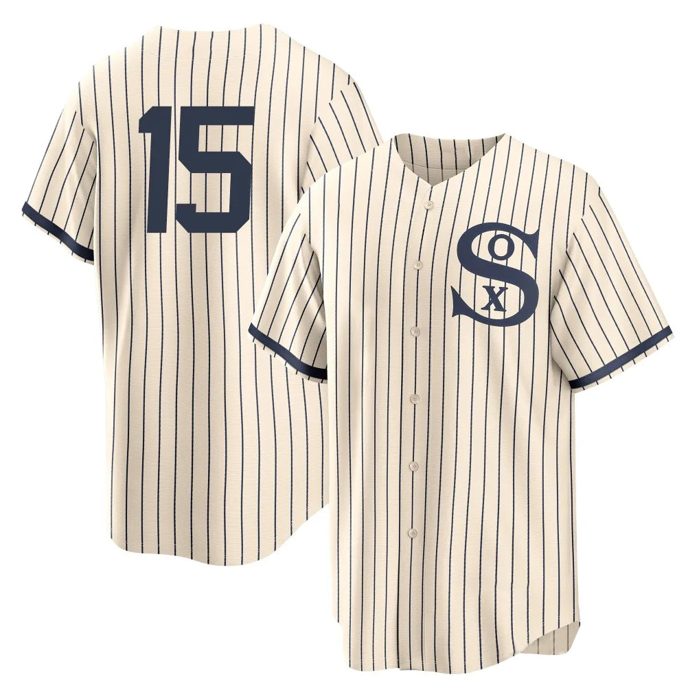 Odoa C.White Sox #15 Sean Newcomb Player Cream Field of Dreams Home Game Stitched Jerseys