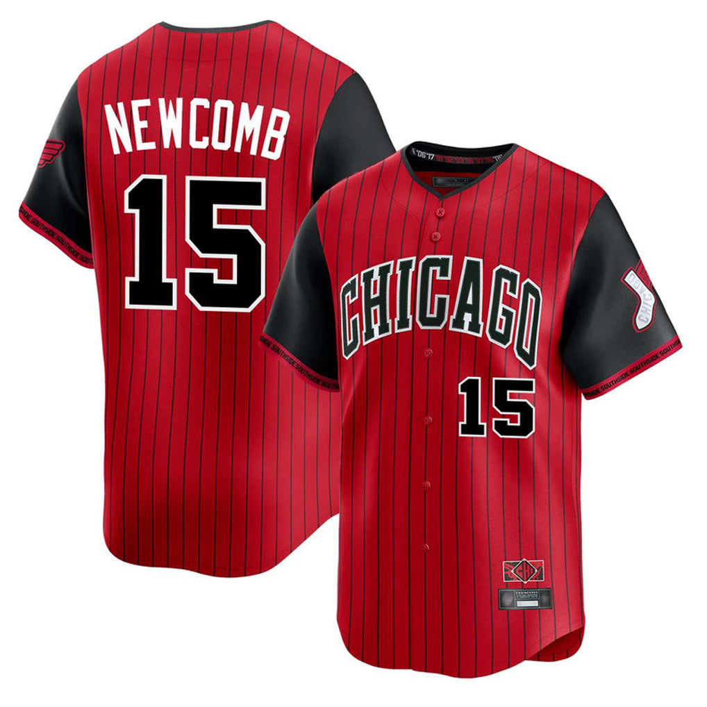 Odoa C.White Sox #15 Sean Newcomb Player Red City Connect Limited Home Stitched Jerseys