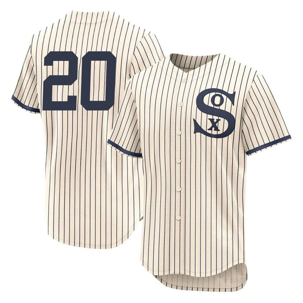 Odoa C.White Sox #20 Miguel Vargas Player Cream Field of Dreams Limited Elite Home Stitched Jerseys