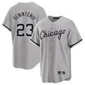 Odoa C.White Sox #23 Andrew Benintendi Player Gray Home Game Stitched Jerseys