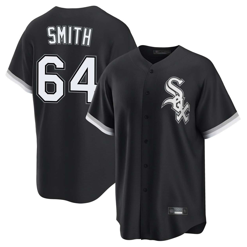 Odoa C.White Sox #64 Shane Smith Player Black City Connect Limited Home Stitched Jersey