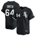 Odoa C.White Sox #64 Shane Smith Player Black Limited Home Stitched Jerseys