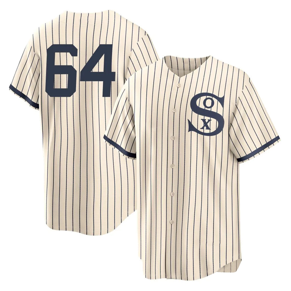 Odoa C.White Sox #64 Shane Smith Player Cream Field of Dreams Home Game Stitched Jerseys