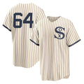 Odoa C.White Sox #64 Shane Smith Player Cream Field of Dreams Home Game Stitched Jerseys