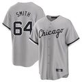 Odoa C.White Sox #64 Shane Smith Player Gray Home Game Stitched Jerseys