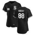 Odoa C.White Sox #88 Luis Robert Jr Player Black Limited Elite Home Stitched Jerseys