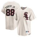 Odoa C.White Sox #88 Luis Robert Jr Player Cream Cooperstown Collection Limited Home Stitched Jerseys