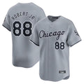 Odoa C.White Sox #88 Luis Robert Jr Player Gray Road Limited Home Stitched Jerseys
