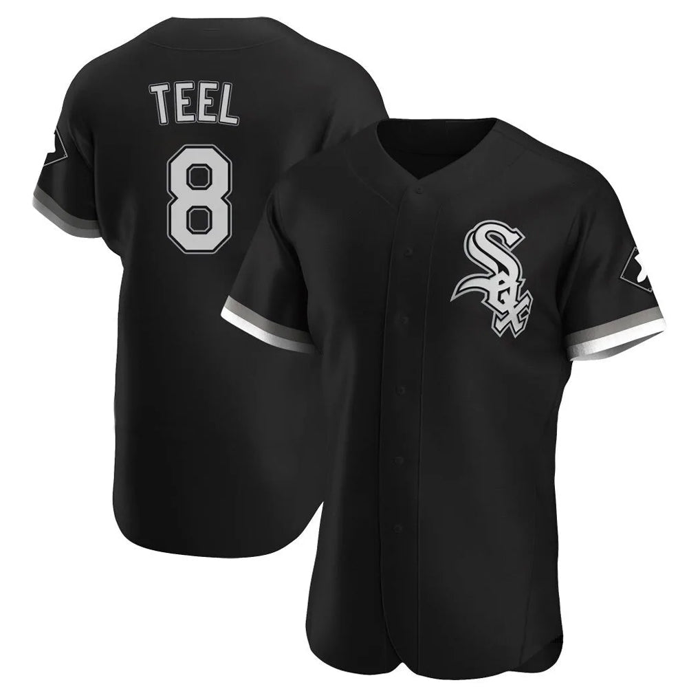 Odoa C.White Sox #8 Kyle Teel Player Black Limited Elite Home Stitched Jerseys