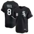 Odoa C.White Sox #8 Kyle Teel Player Black Limited Home Stitched Jerseys