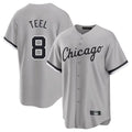 Odoa C.White Sox #8 Kyle Teel Player Gray Home Game Stitched Jerseys