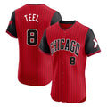 Odoa C.White Sox #8 Kyle Teel Player Red City Connect Limited Elite Home Stitched Jerseys