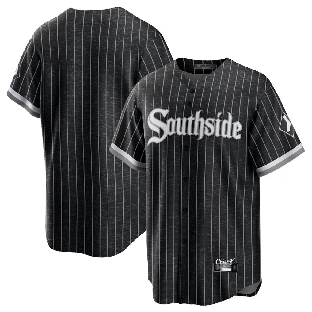 Odoa C.White Sox ## White Sox Blank Player Black City Connect Home Game Stitched Jerseys