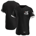 Odoa C.White Sox ## White Sox Blank Player Black Limited Elite Home Game Stitched Jerseys