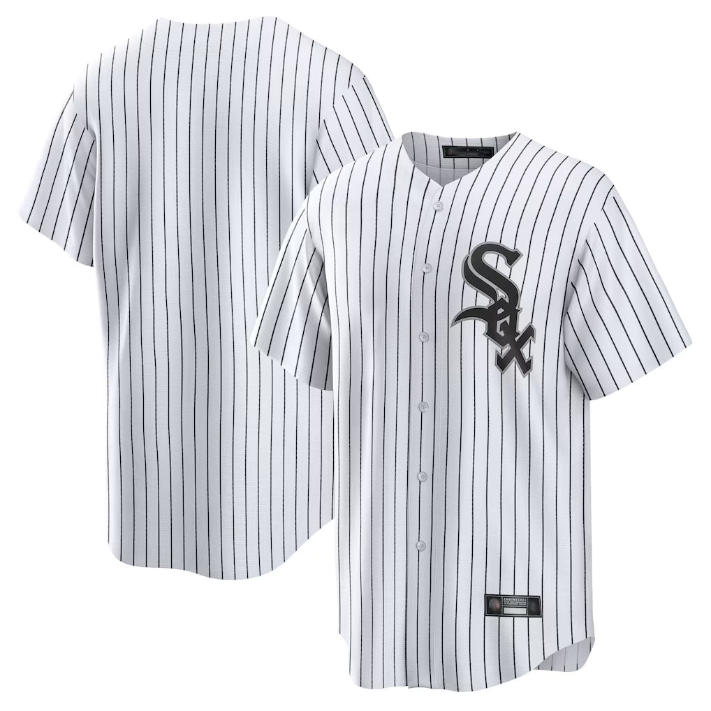 Odoa C.White Sox ## White Sox Blank Player White Stripe Home Game Stitched Jerseys