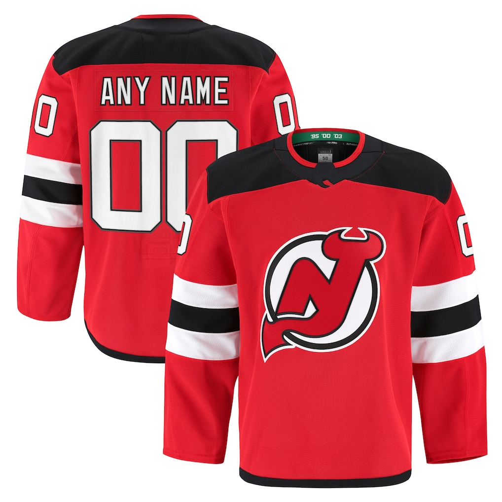 Odoa Cheap NJ.Devils Red Home Authentic Pro Jerseys