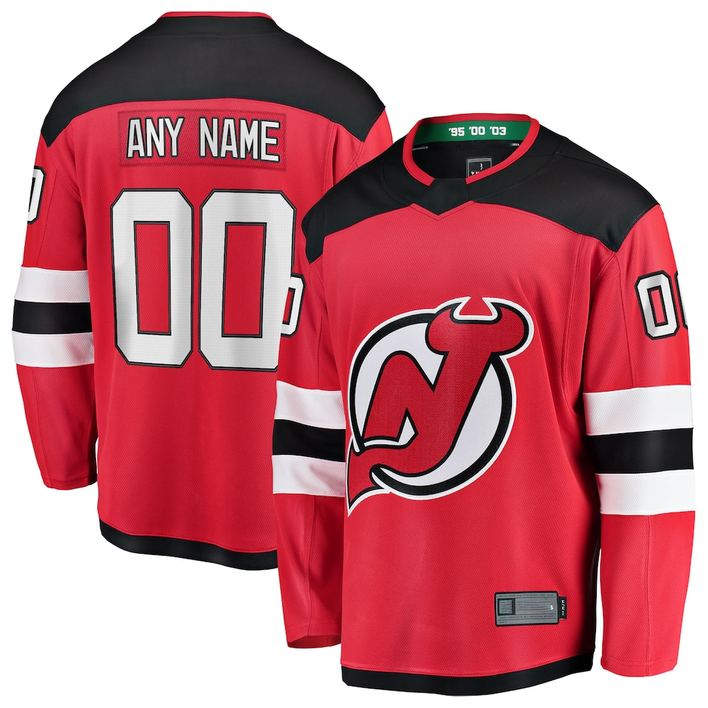 Odoa Cheap NJ.Devils Red Home Breakaway Jerseys
