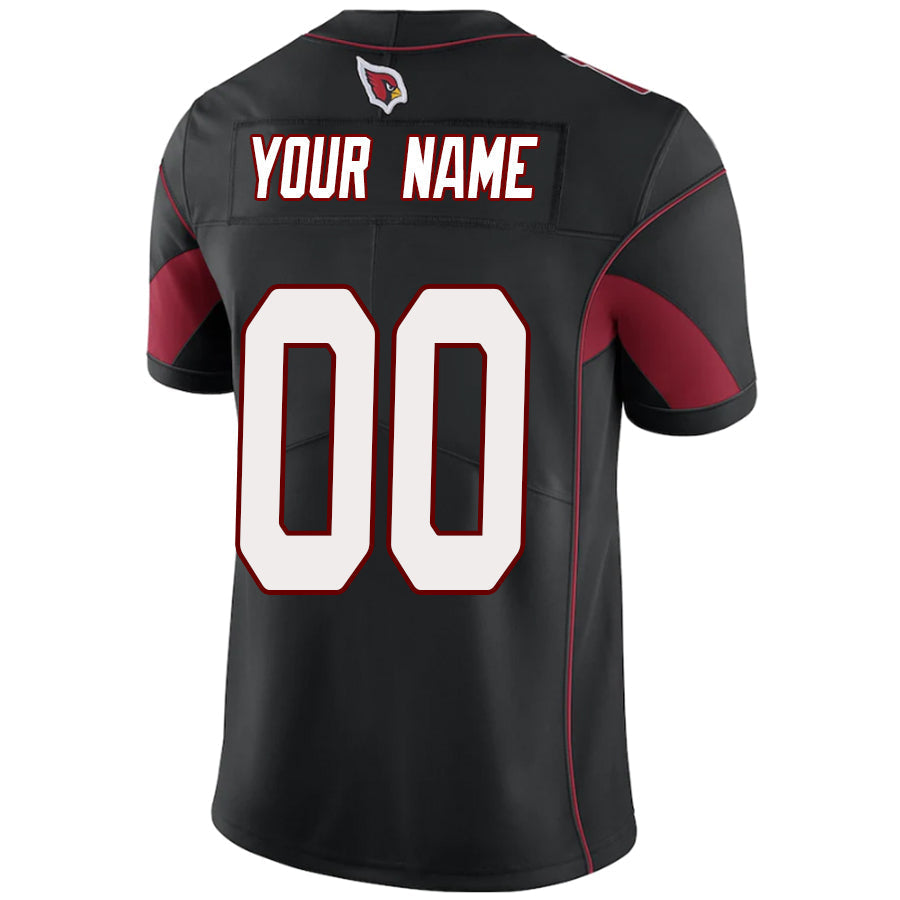 Odoa Custom A.Cardinal Black Vapor Limited Elite Stitched Jerseys