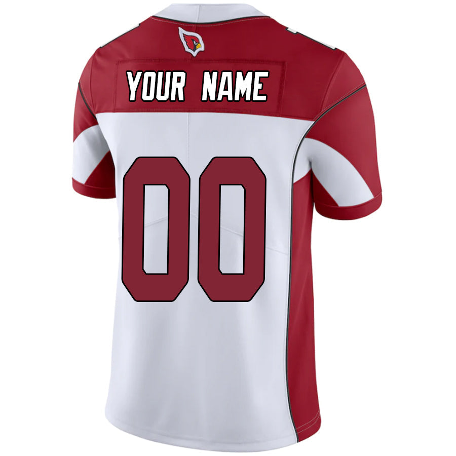 Odoa Custom A.Cardinals White-Red Vapor Untouchable Elite Stitched Jerseys