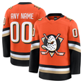 Odoa Custom A.Ducks Orange Home Authentic Pro Jerseys