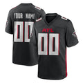 Odoa Custom A.Falcons Black Home Game Any Name & Numbers Stitched Jerseys