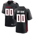 Odoa Custom A.Falcons Black Home Game Stitched Jerseys