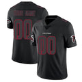 Odoa Custom A.Falcons Black Limited Elite Home Game Any Name & Numbers Stitched Jerseys