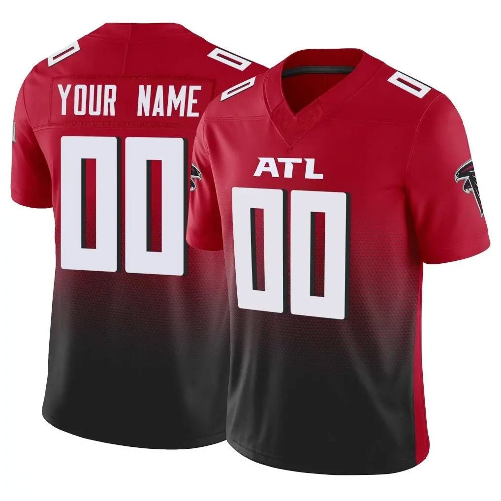 Odoa Custom A.Falcons Red Vapor F.U.S.E. Limited Home Game Any Name & Numbers Stitched Jerseys