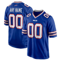 Odoa Custom B.Bills Royal Royal Game Stitched Jerseys