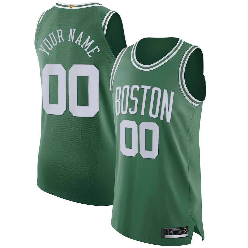 Odoa Custom B.Celtics Green 202021 Authentic Jerseys - Icon Edition